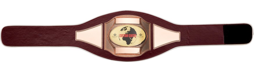 CUSTOM TITLE BELT MODERNCUSTOM/COPPER - IN 4 COLOURS CUSTOM TITLE BELT MODERNCUSTOM/COPPER - IN 4 COLOURS
